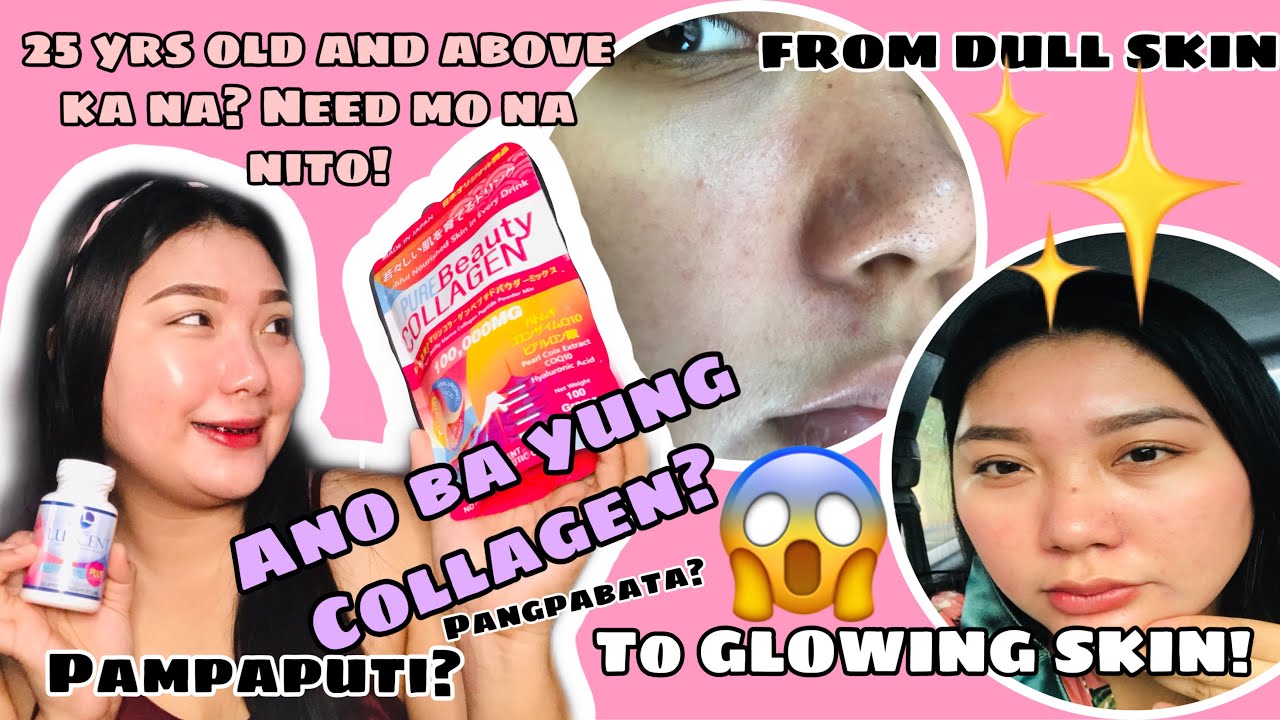 KUNG 25 YRS OLD & ABOVE KA NA? PURE BEAUTY COLLAGEN & LUXCENT GLUTATHIONE REVIEW