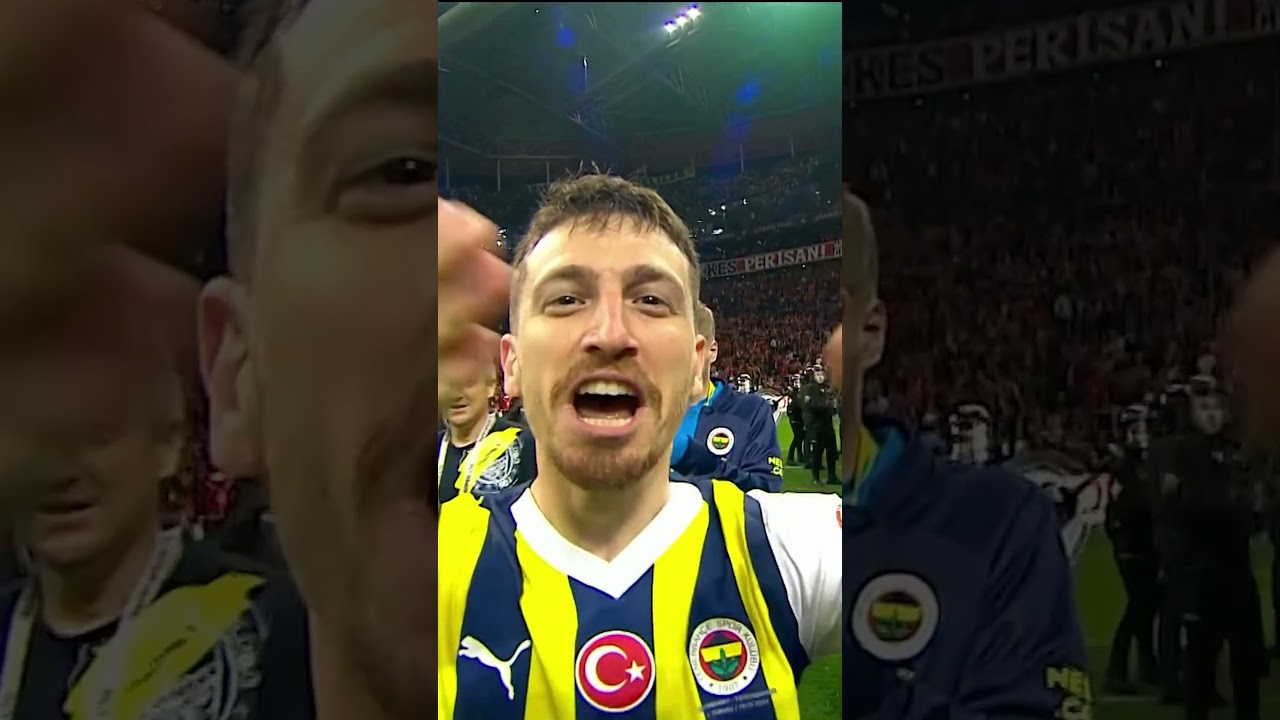 🟡🔵 Mert Hakan Yandaş'ın Derbi Galibiyetinin Ardından Yaşadığı Sevin&ccedil; #shorts #fenerbah&ccedil;e