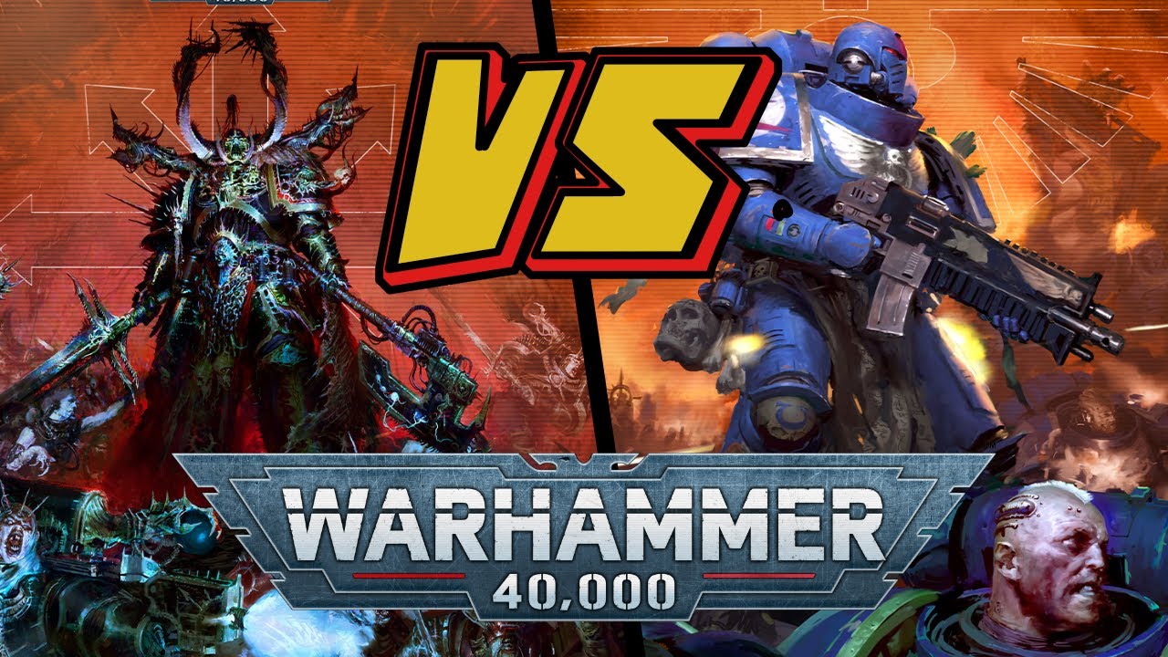 Warhammer 40k BatRep: Neue Chaos Space Marines vs Space Marines | Spielebude