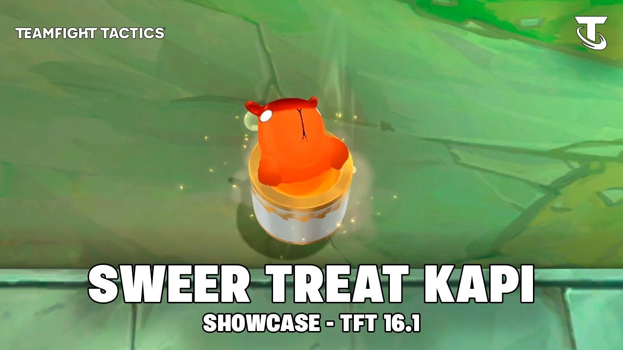 SWEET TREAT KAPI - BATTLE PASS | TFT 16.1