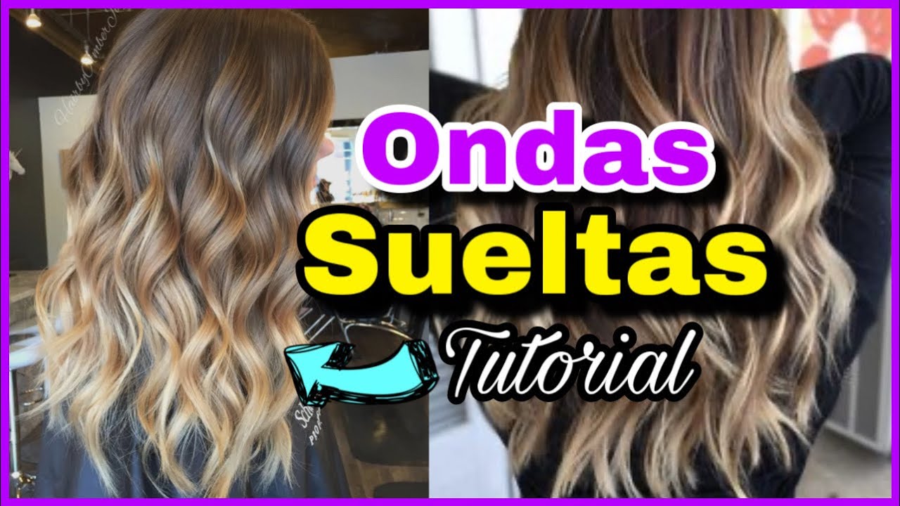 COMO HACER ONDAS SUELTAS | TE ENSE&Ntilde;O UNOS TRUCOS PARA PRINCIPIANTES | NatyGloss