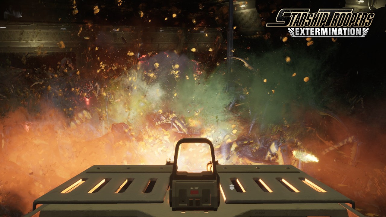 LAST STAND ON SPARTA: The .50 Cal Hold | Starship Troopers Extermination