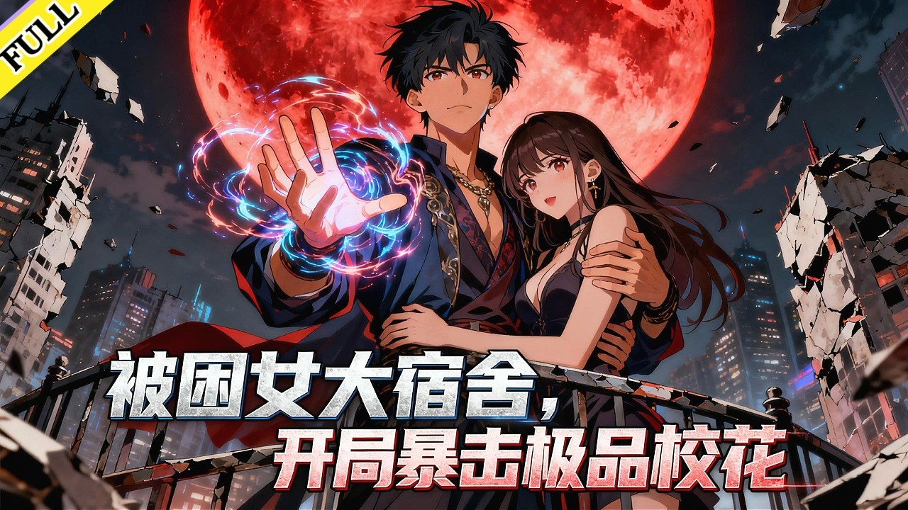 【FULL】《被困女大宿舍，開局暴擊極品校花》完整版！小夥被兄弟背叛慘死，重生回末世降臨前。曾經遙不可及的女神，如今是他刷分工具，仇人眼睜睜看着一切被奪。他在廢墟上冷笑：末世法則，現在由我來定。#動漫
