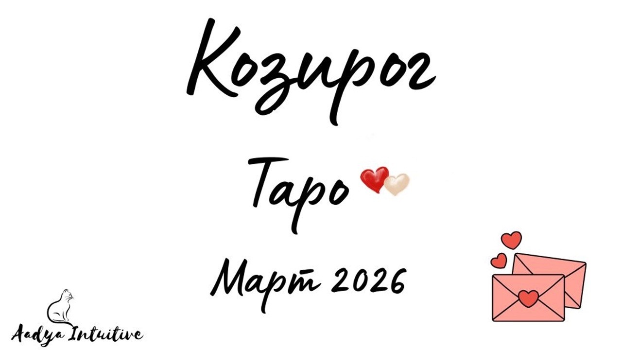Козирог ♑ Таро ❤️ 