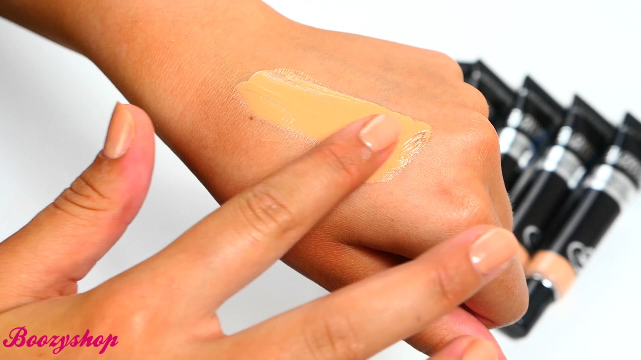 City Color Glowing Complexion Tinted Moisturizer Beige Swatch | Boozyshop