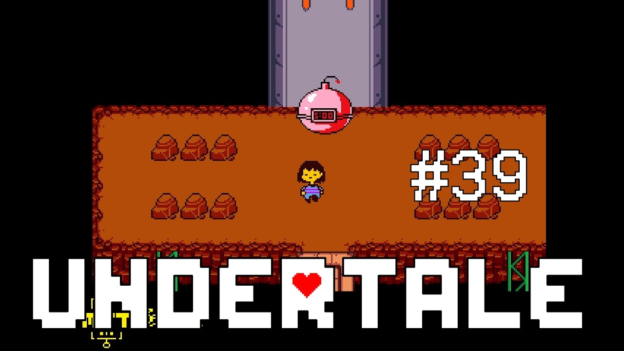 跳ねる爆弾、尻尾の導火線、飛び回る水【UNDERTALE#39】
