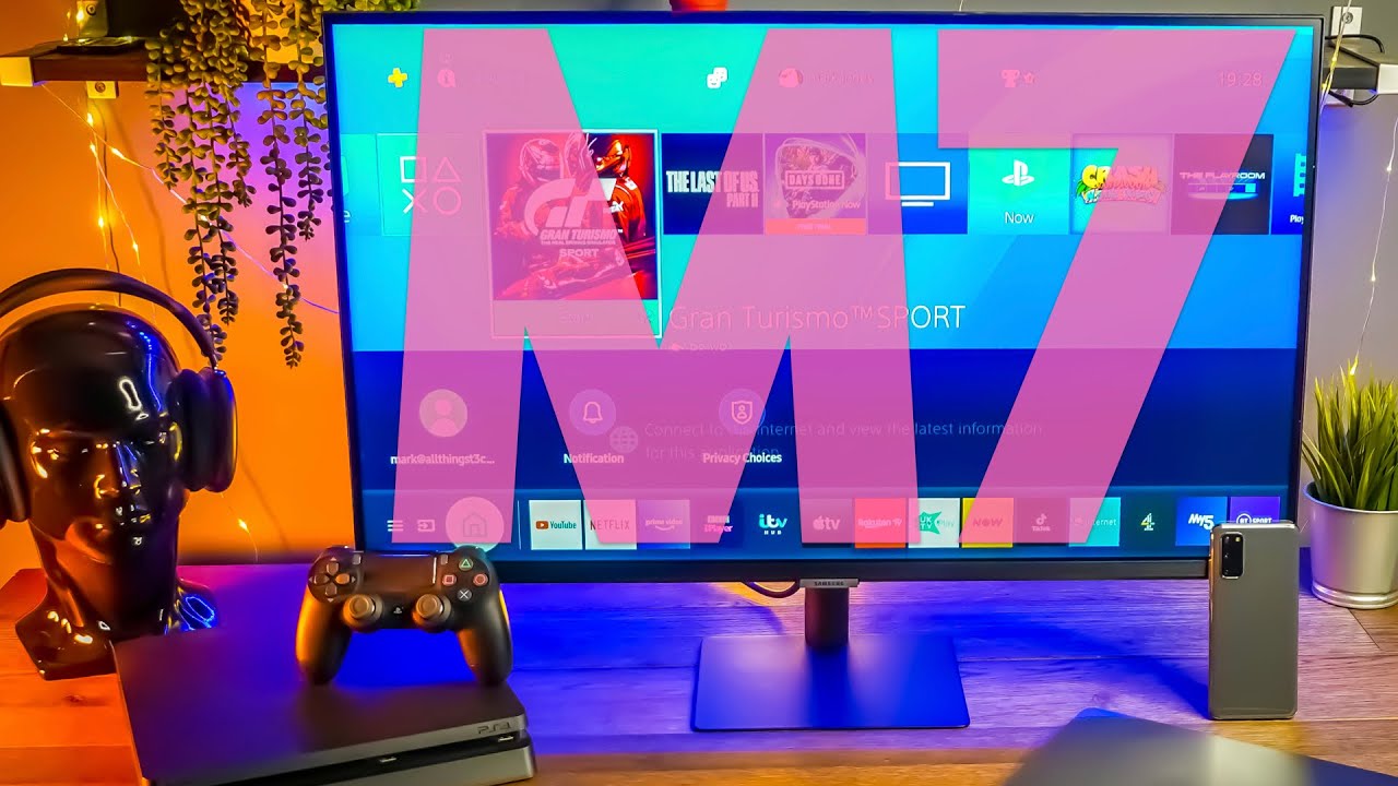 New Samsung M7 4K 'The World's First Do-it-All Screen