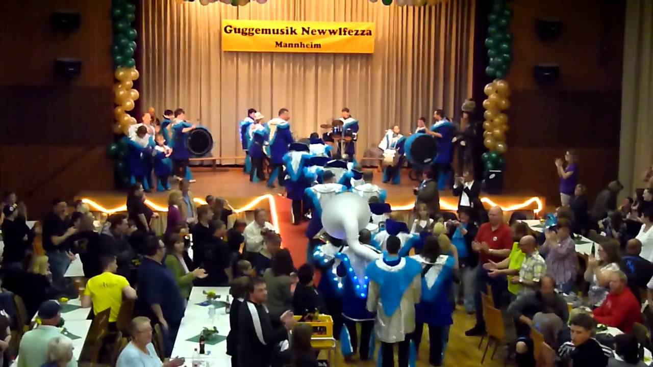 5. Guggenmusik Festival Ilvesheim 2011 Einmarsch (Dambacher Galgeveggel)