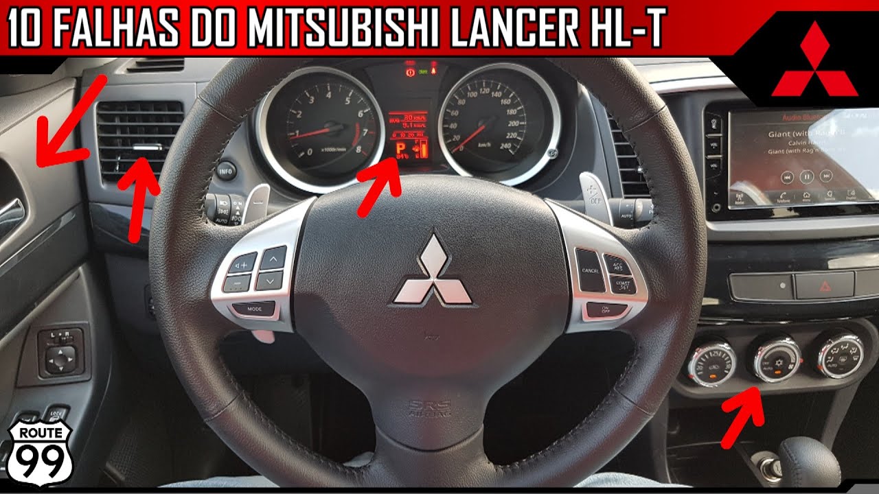 10 FALHAS DO MITSUBISHI LANCER HL-T!!!