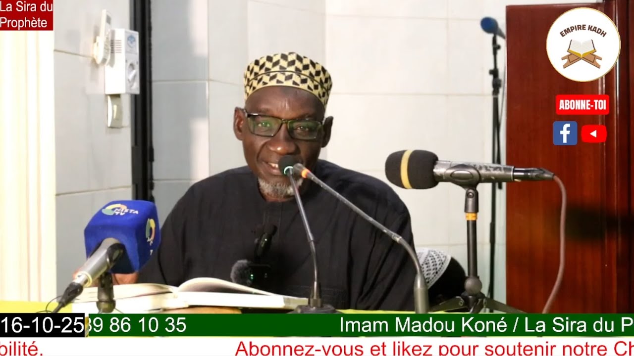Imam Madou Koné la Sira du Prophète Mohamed S.A.W le rappel profite au croyant (26)
