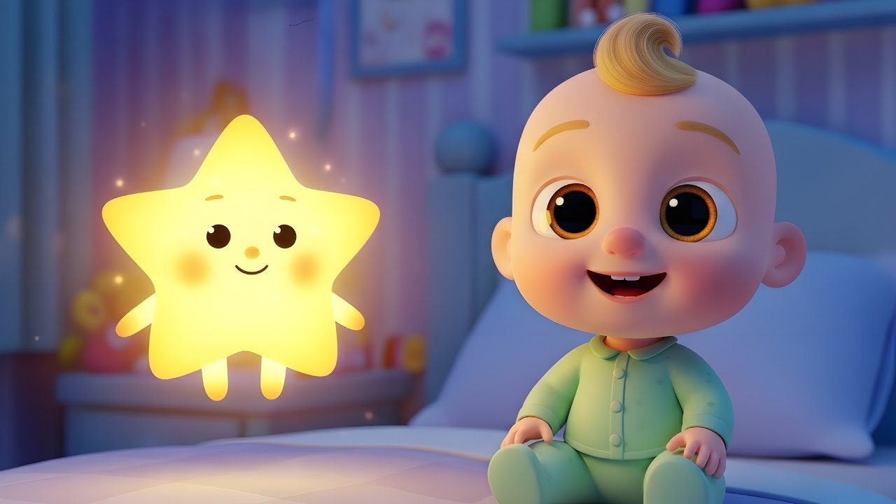Twinkle Twinkle Little Star ⭐ | 3D Nursery Rhyme for Kids | English Poems 