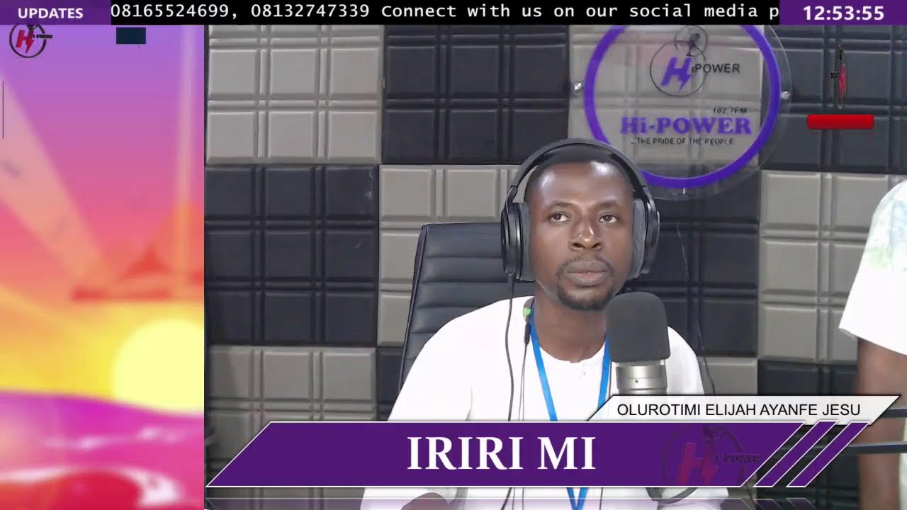 IRIRI MI PELU OLUROTIMI ELIJAH AYANFE JESU