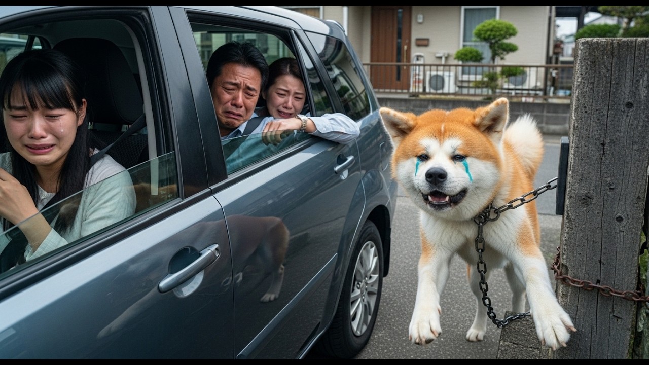 【涙の物語】借金で家を失った家族が秋田犬だけは手放さなかった―5年後の奇跡の再起
