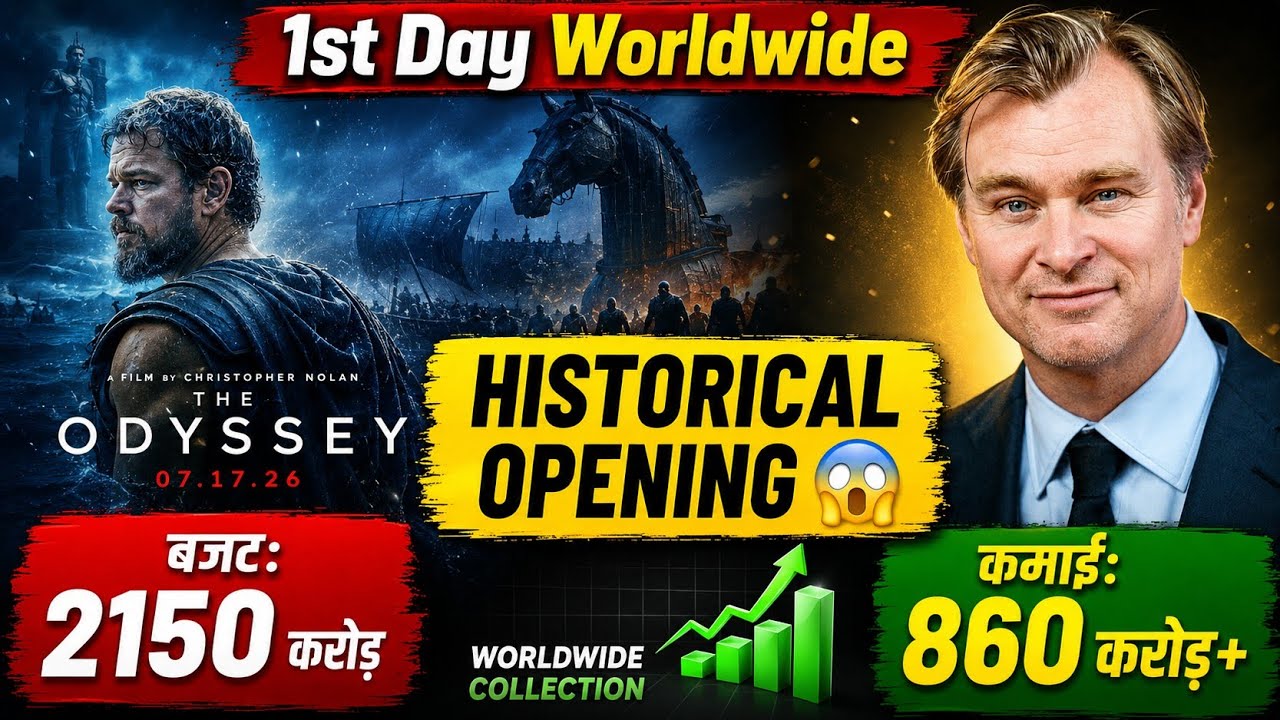 The Odyssey Box Office Collection Day 1 Update, The Odyssey 1st Day Collection, Is The Odyssey a ...
