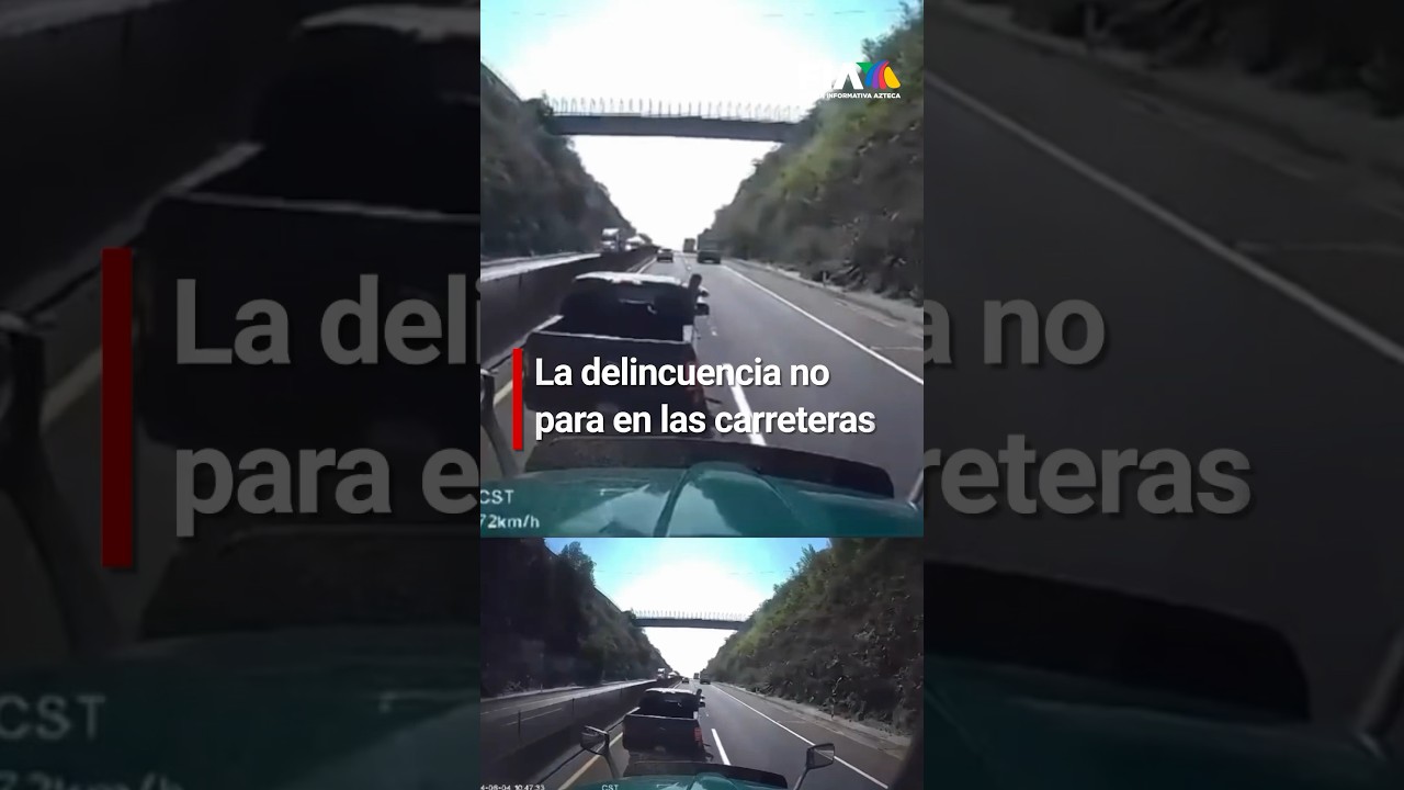 Intento de asalto a trailero en carretera Arco Norte, Estado de M&eacute;xico.