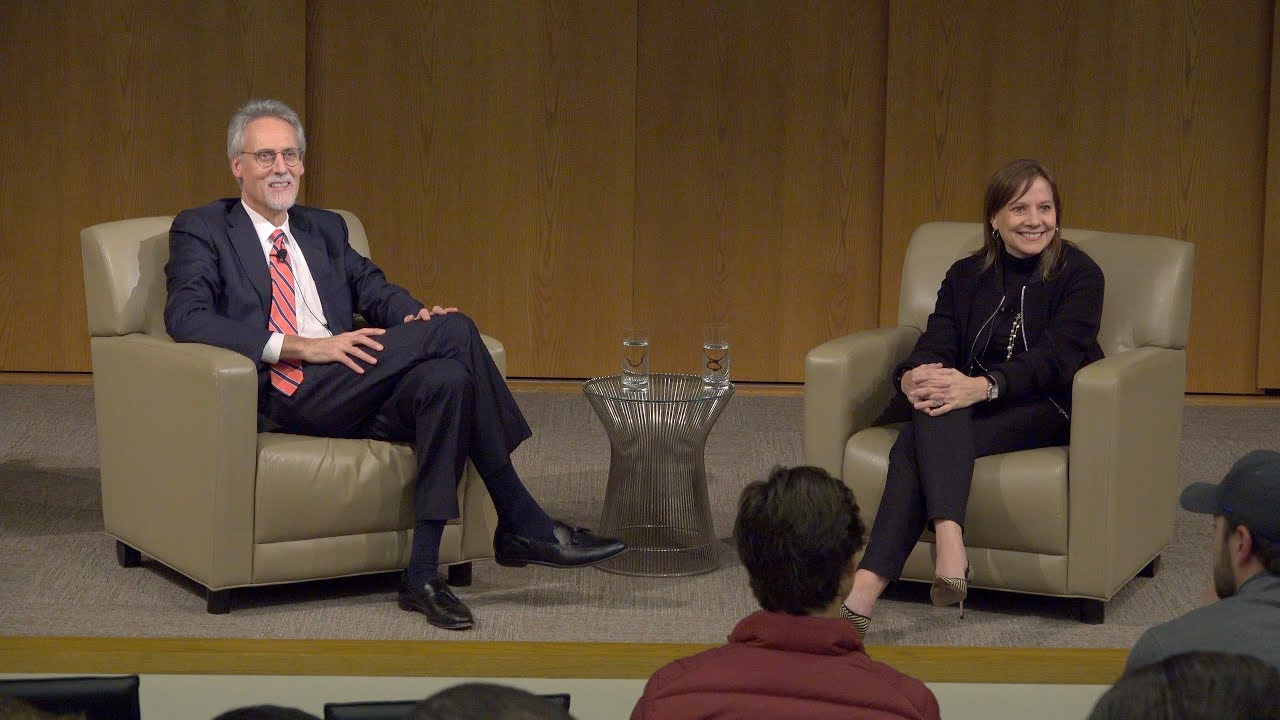 Distinguished Speakers Series: Mary Barra, Chairman and CEO, General Motors