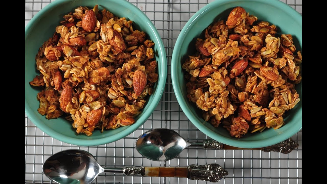 Granola Recipe Demonstration - Joyofbaking.com