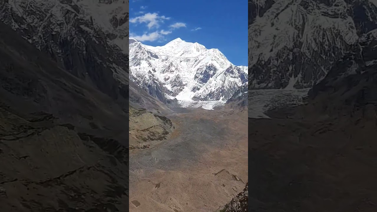 Milam glacier 🏔️ #trekking #nature #mountains #adventure #uttarakhand #glacier #munsyari