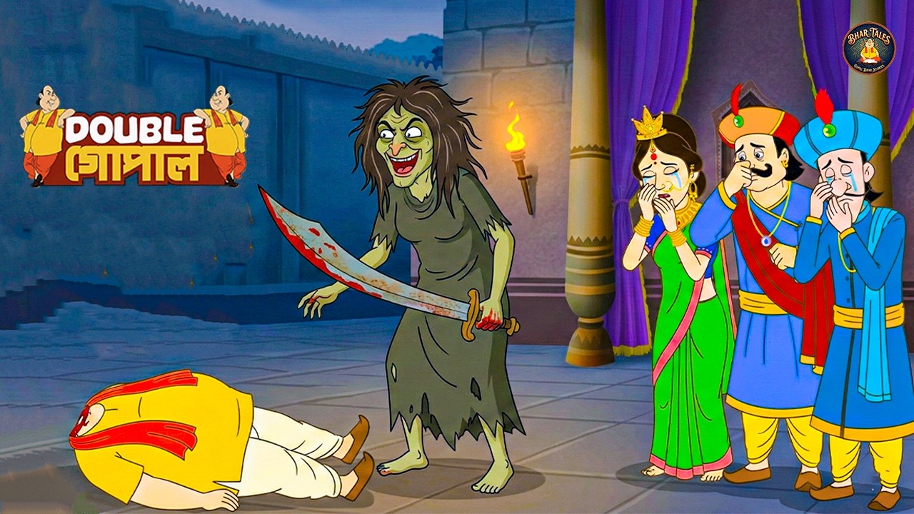 রাজা, রানী এবং মন্ত্রীর সামনে পেত্নী গোপাল দাদার মাথা গায়েব করে দিয়েছে | Gopal Bhar | New Episode