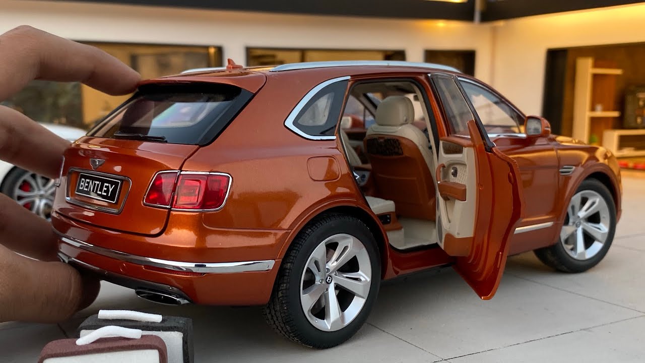 Mini Bentley Bentayga Luxurious Diecast Model Car Unboxing | Luxury Villa | Bentley Shop