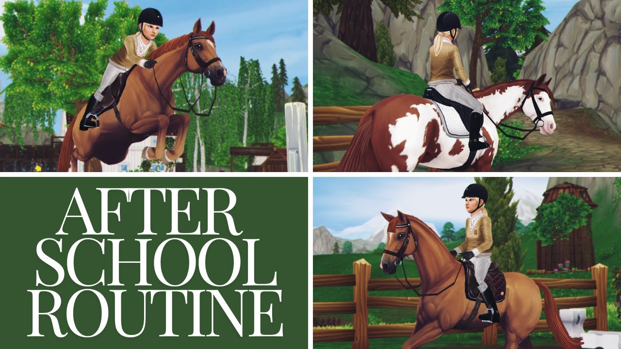 After School Routine🐴 | Star Stable Realistic Roleplay