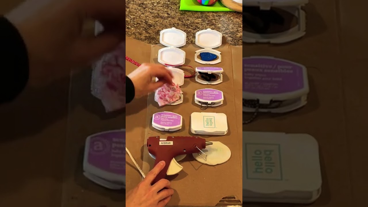 Simple toddler DIY Sensory board