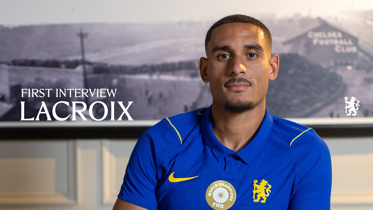 MAXENCE LACROIX | First Interview in Blue 🔵 | New Signing | Chelsea FC