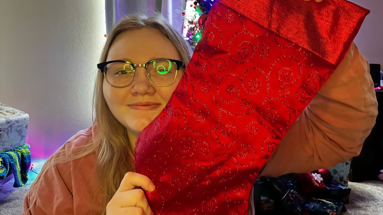 ASMR Everything I Put In My Wifes Christmas Stocking (trigger assortment)