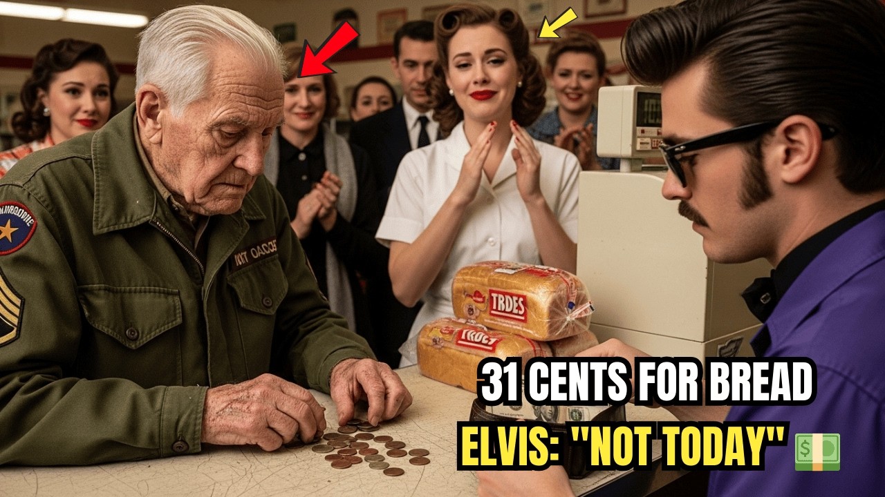 Soldier Counted Pennies for Bread — When ELVIS Saw This, He Did the UNTHINKABLE 😭