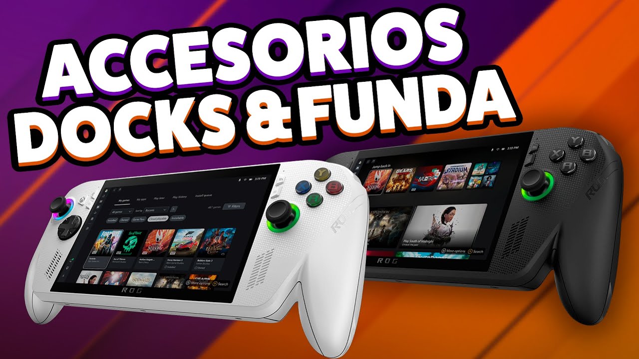 Mejores ACCESORIOS para ROG XBOX Ally y ROG XBOX Ally X! 🔥