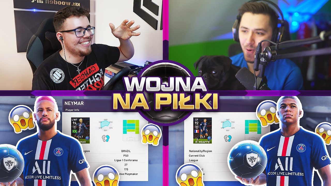 NIEMOŻLIWE... Neymar i Mbappe! 😱 WOJNA NA PIŁKI @DΞV  🔥PES 2020