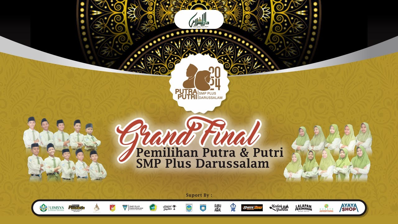 Grand Final Pemilihan Putri SMP Plus Darussalam
