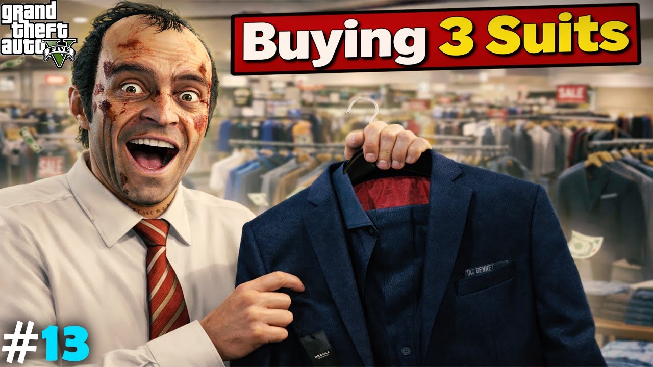 Trevor buy 3 suites from the mall | FIB mission in GTA 5
