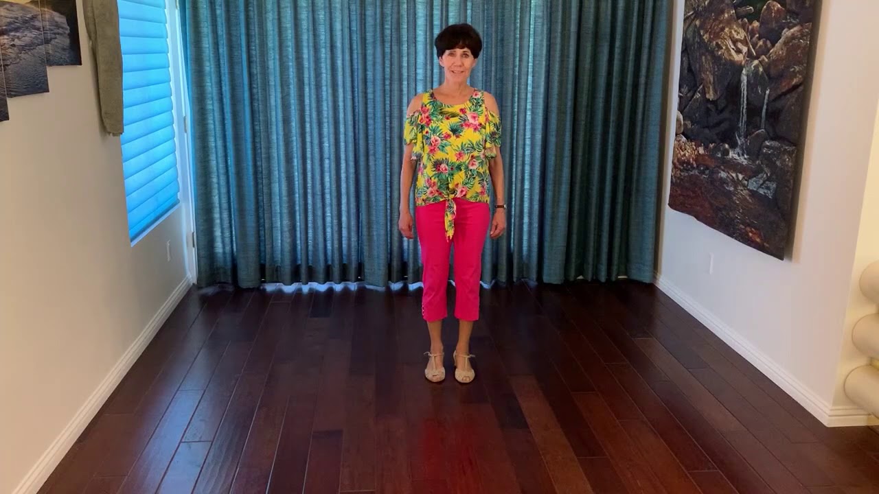 Make It Sweet line dance demonstration and tutorial by Stephie