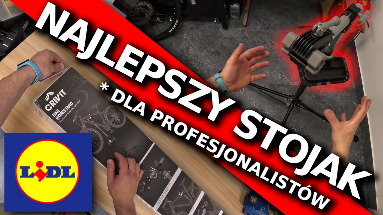 Najpopularniejszy stojak rowerowy w Polsce | Stojak serwisowy Crivit vs SuperB TB-WS50