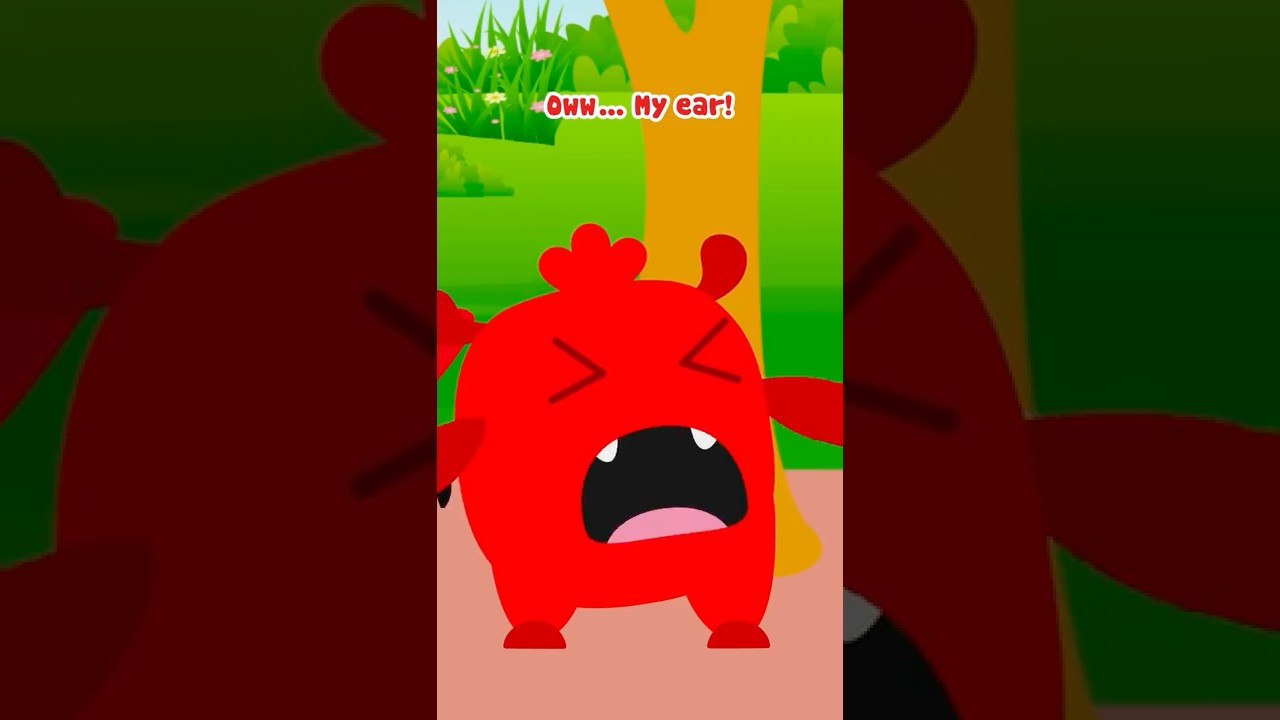 Children learn English through animation: Waiting in Line for the Bus - Waiting in Line #binggole...
