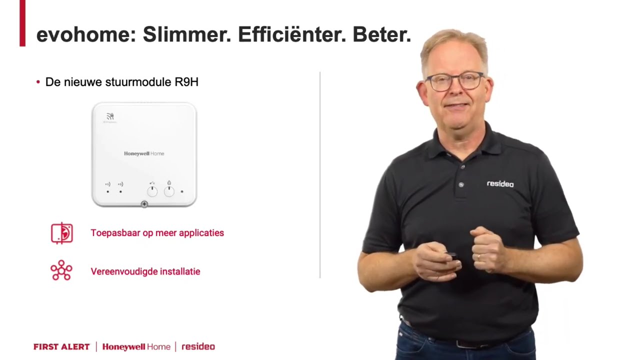 Online training ‘Ontdek de vernieuwde evohome; slimmer, efficiënter en beter’ – door Resideo