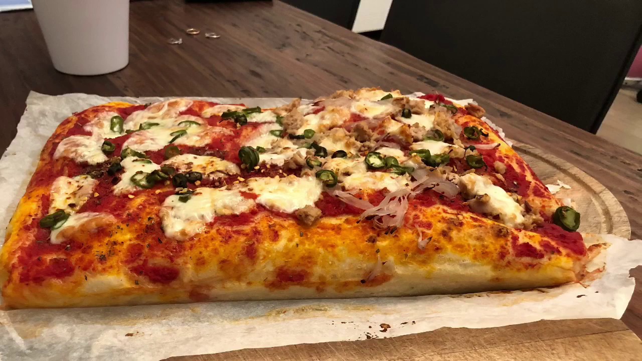 PIZZA ALTA E SOFFICE  forno statico 210&ordm; per 40 minuti