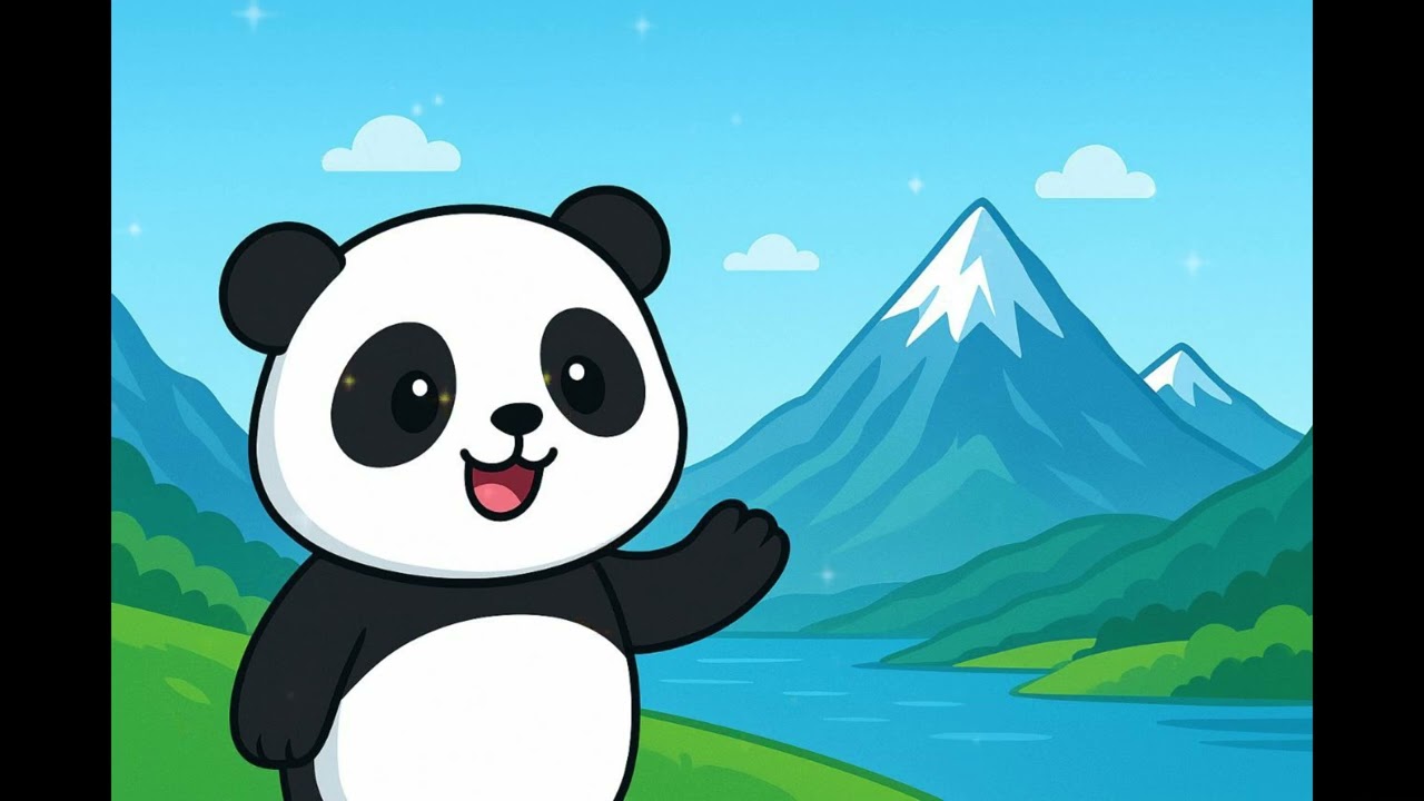 🎬 Panda Travels to Norway 🇳🇴🐼 | Fun Kids Travel Adventure