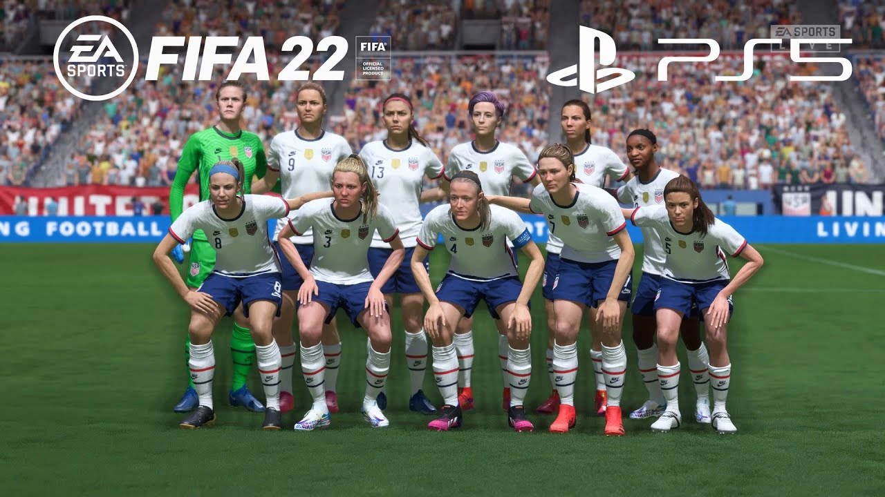 FIFA 22 - United States Vs Germany | Women's National Teams PS5 Gameplay Full HD 1080p60FPS