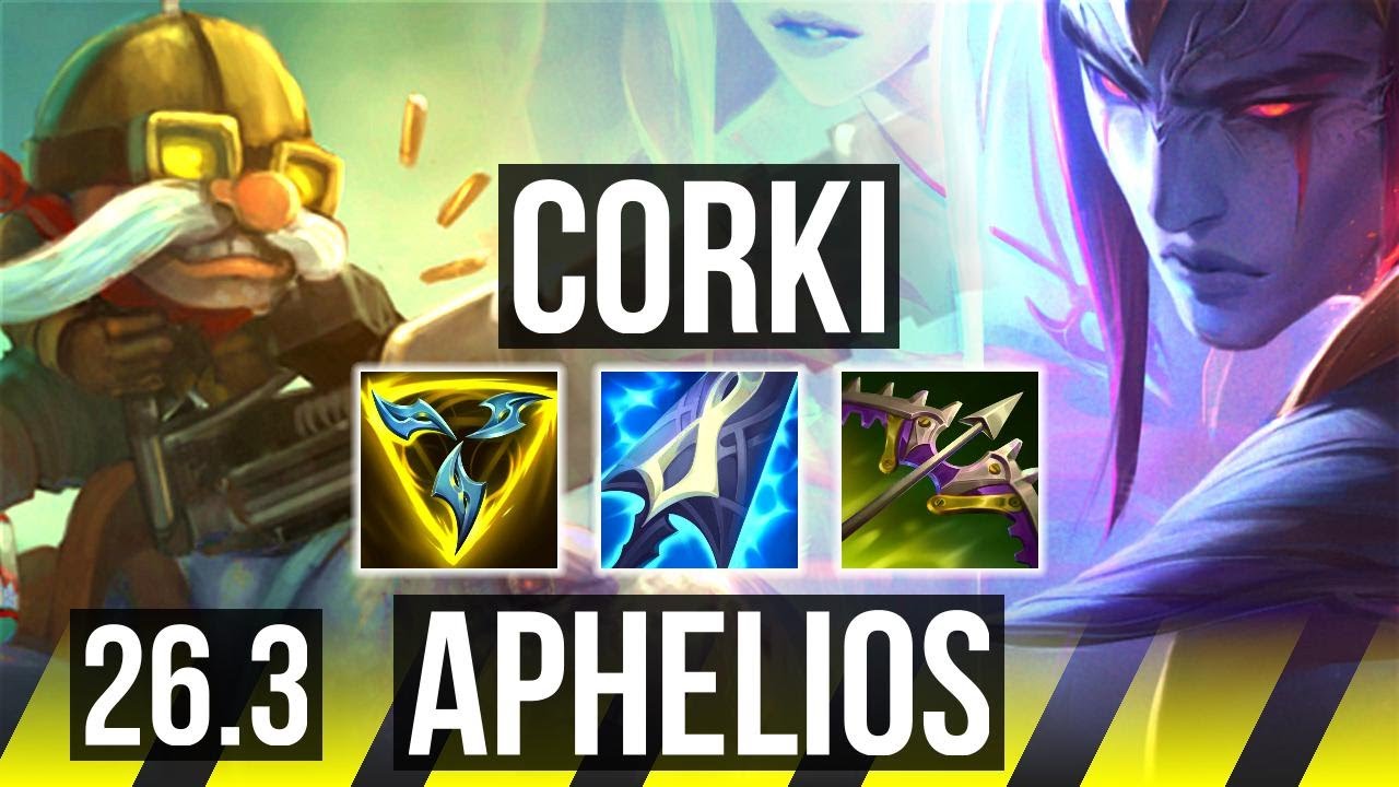 CORKI & Braum vs APHELIOS & Nautilus (ADC) | 102K damage, Good KDA: 18/2/12 | EUW Challenger | 26.3