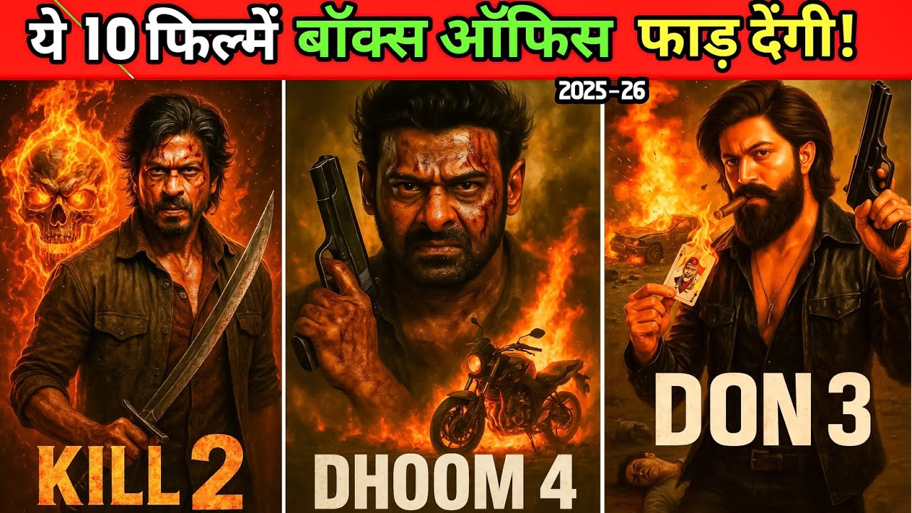 Bigger, Better, FASTER! Upcoming Indian Action Movies (2025-26)