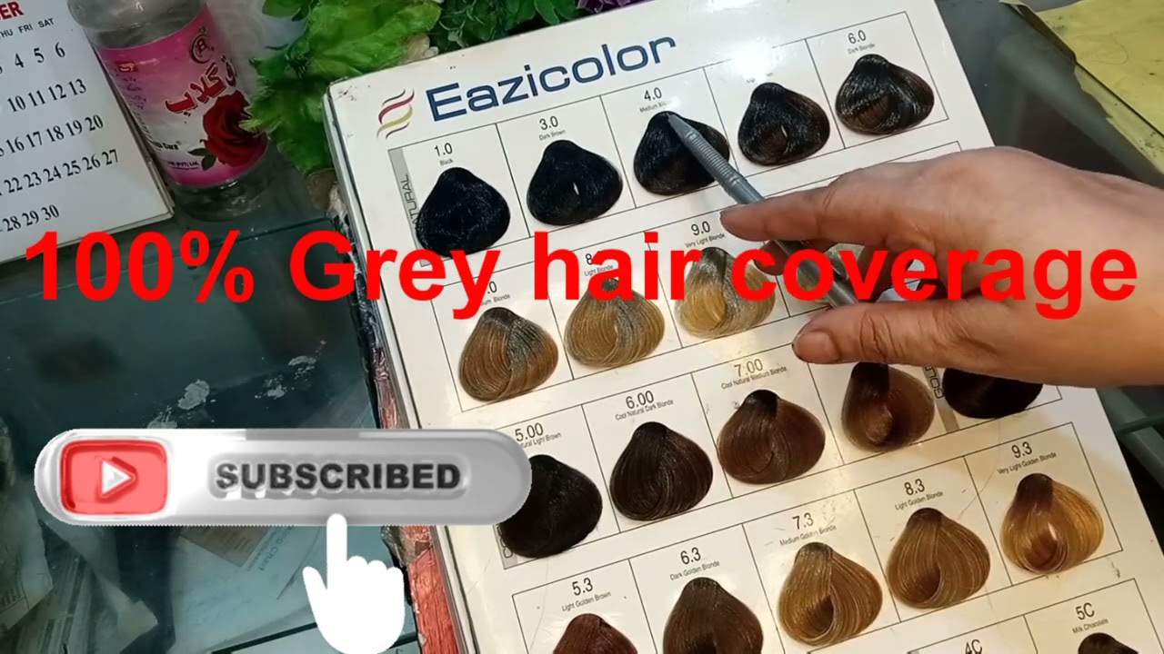 How to Grey hair % coverage/