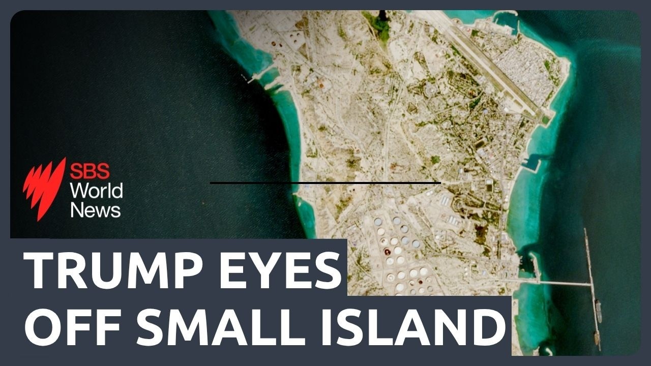 Persian Gulf island wanted by Donald Trump