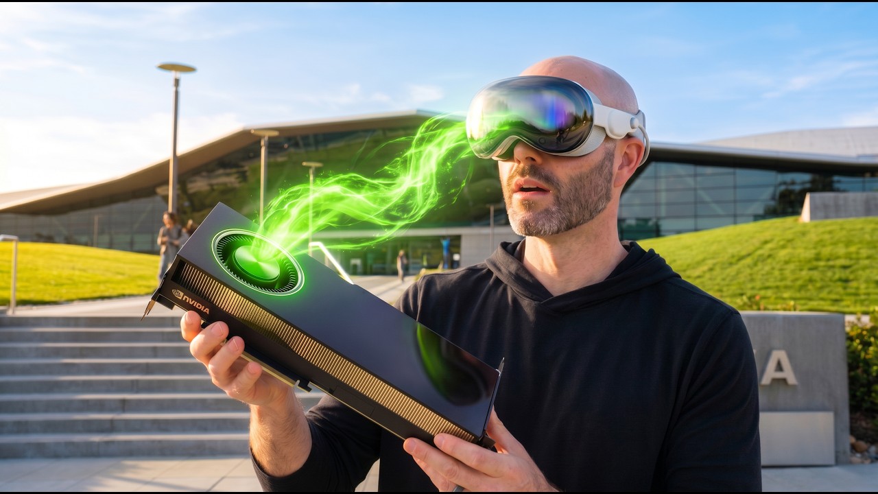Apple Vision Pro совершила огромный скачок вперед (интервью с NVIDIA)
