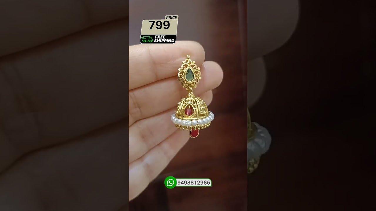 #trending #latest collections # cz #partywear #party  #panchaloha #jewellery #jewelry #onegramgold 