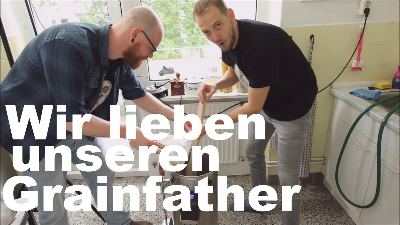 SELBER BIER BRAUEN mit dem GRAINFATHER | Ein kompletter Braugang | Grainfather Connect 