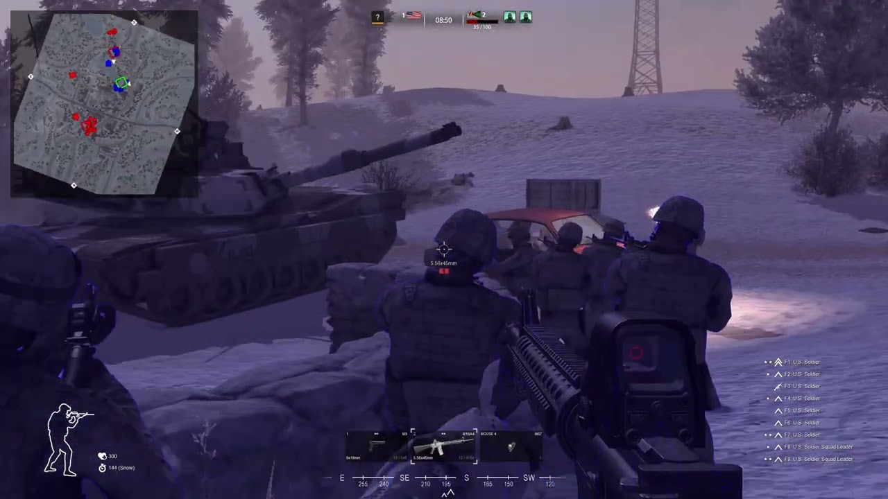 CALL TO ARMS Capture 7 Greadier Team's Appearance Attack
