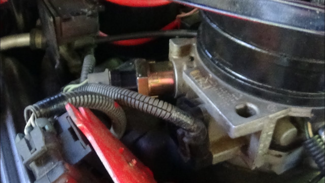 chevy gmc tbi Idle air control IAC