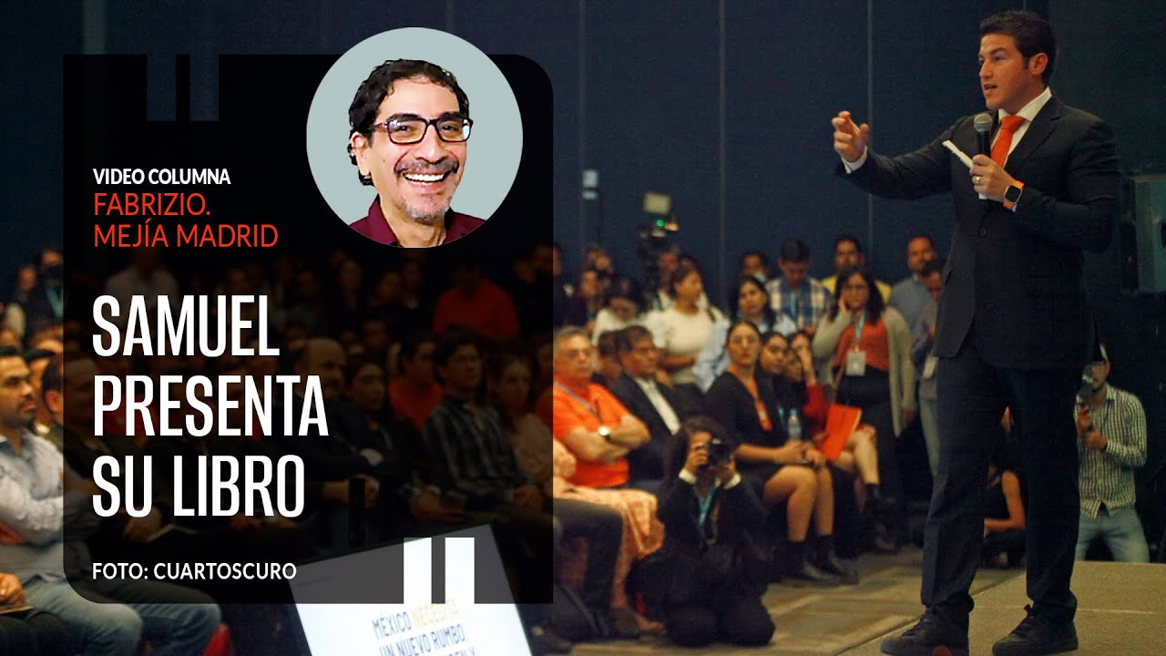 Samuel presenta su libro. Por Fabrizio Mejía | Video columna